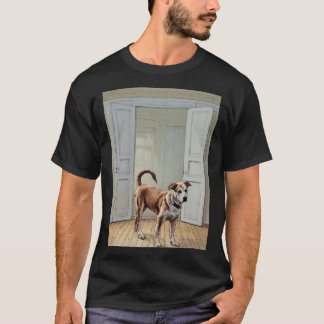 Puppy In The Doorway T-Shirt