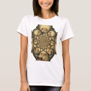 Puppy Kaleidoscope Art Print T-Shirt