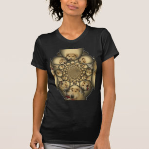 Puppy Kaleidoscope Art Print T-Shirt