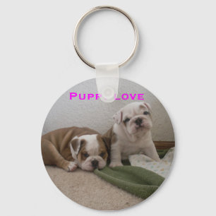 Puppy keychain