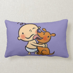Puppy Kisses for the Baby Lumbar Cushion
