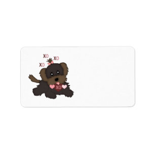 Puppy Kisses Label
