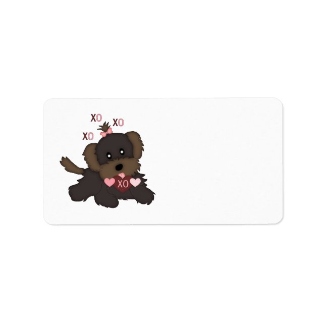Puppy Kisses Label (Front)