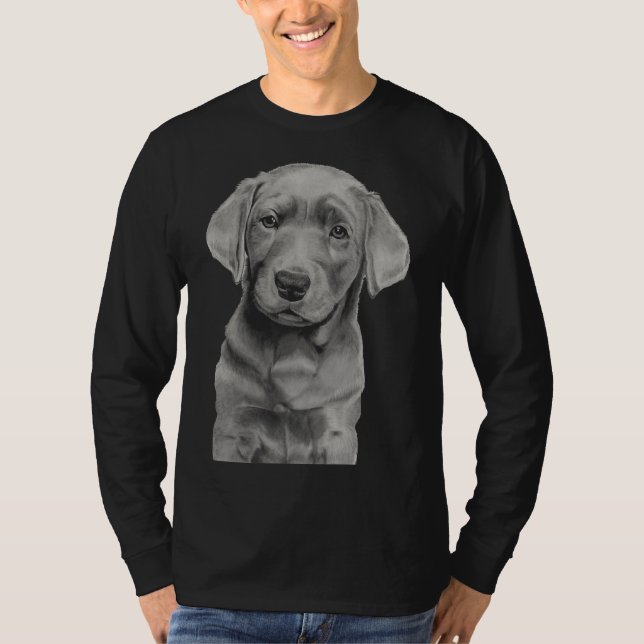 Puppy Labrador    T-Shirt (Front)