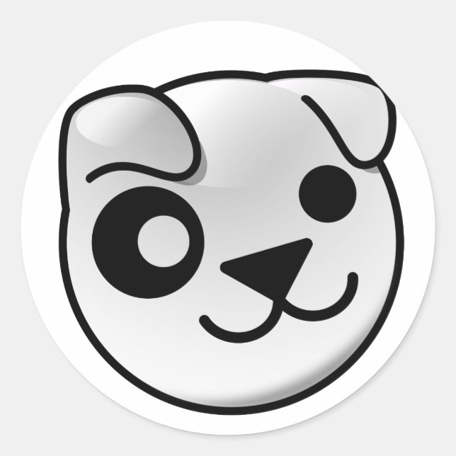 Puppy logo stickers (Front)