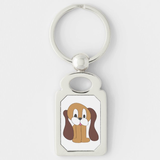 PUPPY LONG EARS KEY RING (Front)