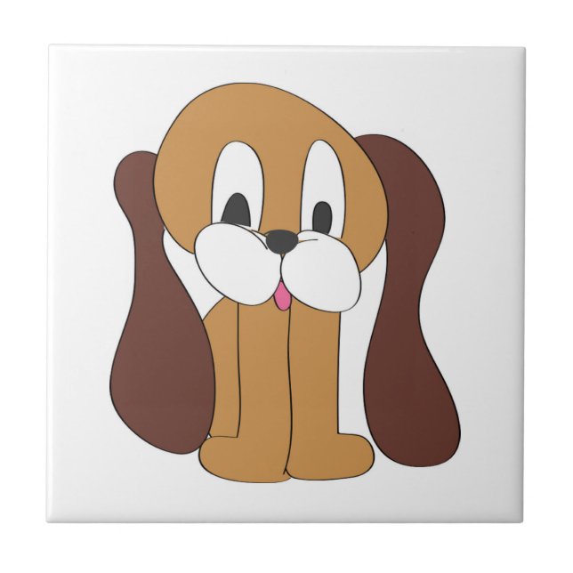 PUPPY LONG EARS TILE (Front)