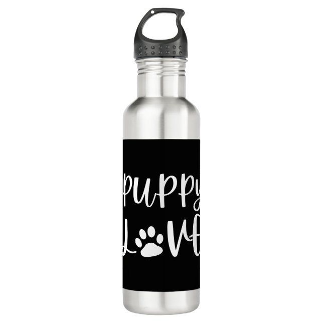 Puppy Love 710 Ml Water Bottle (Front)