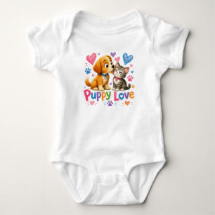 Puppy Love Baby Bodysuit