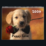 Puppy Love Calendar<br><div class="desc">A calendar of my fellow canine doggy friends, from the Chinese Shar-Pei to the American Pitbull Terrier, and everything in between! Speaking of pitbulls, did you know they are America's favourite hero dog? The pit bull was so respected in the early 1900's that the military chose an image of a...</div>