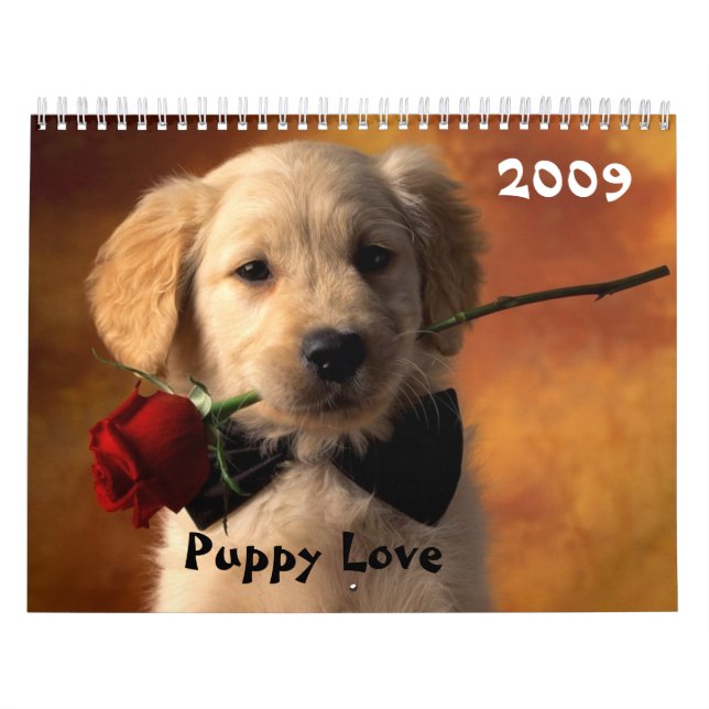 Puppy Love Calendar (Cover)
