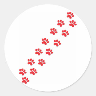 Puppy Love Classic Round Sticker