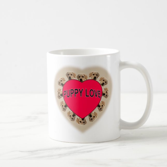 Puppy Love Coffee Mug (Right)