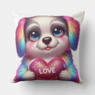 Puppy love cushion