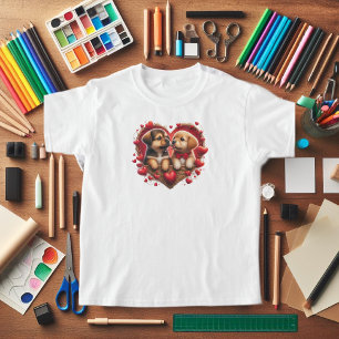 Puppy love for Valentine's T-Shirt