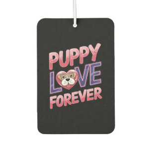 Puppy Love Forever Dog Car Air Freshener