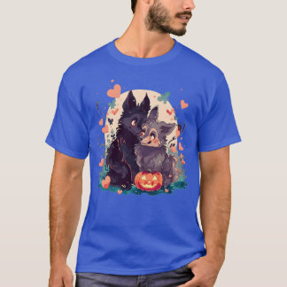 Puppy Love Halloween retro T-Shirt