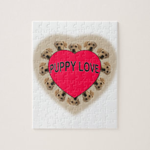 Puppy Love Jigsaw Puzzle