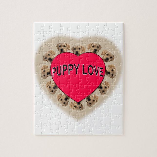 Puppy Love Jigsaw Puzzle (Vertical)