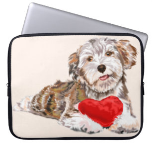 Puppy Love Laptop Sleeve
