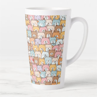 Puppy love latte mug