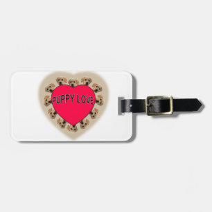 Puppy Love Luggage Tag
