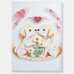 Puppy Love  Magnet