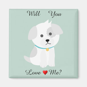 Puppy Love Magnet