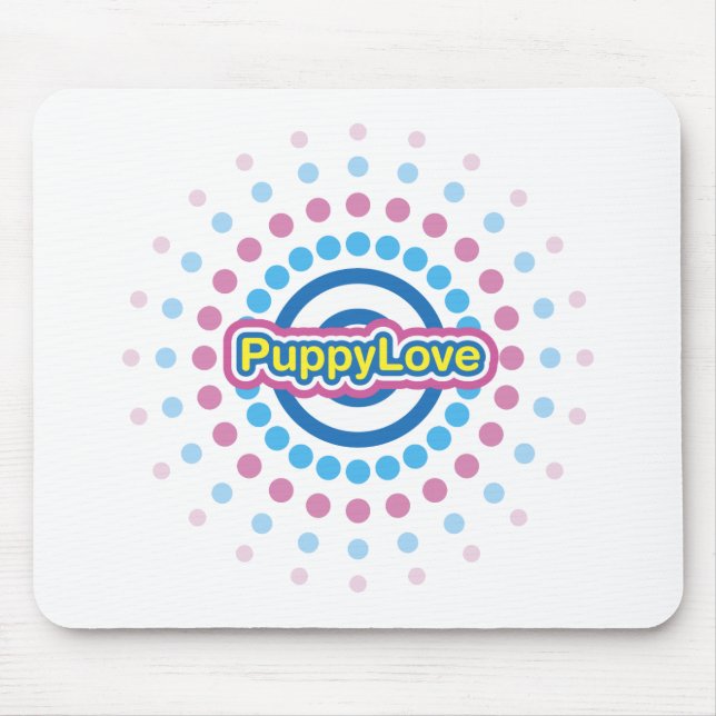 Puppy Love Mouse Pad (Front)