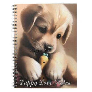 Puppy Love Notes - Notebook Journal