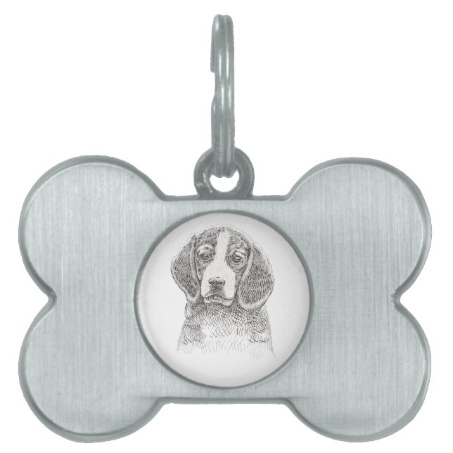 Puppy Love Pet ID Tag (Front)