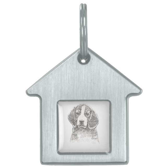 Puppy Love Pet ID Tag (Front)