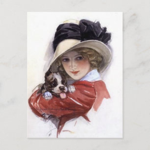 Puppy Love Postcard