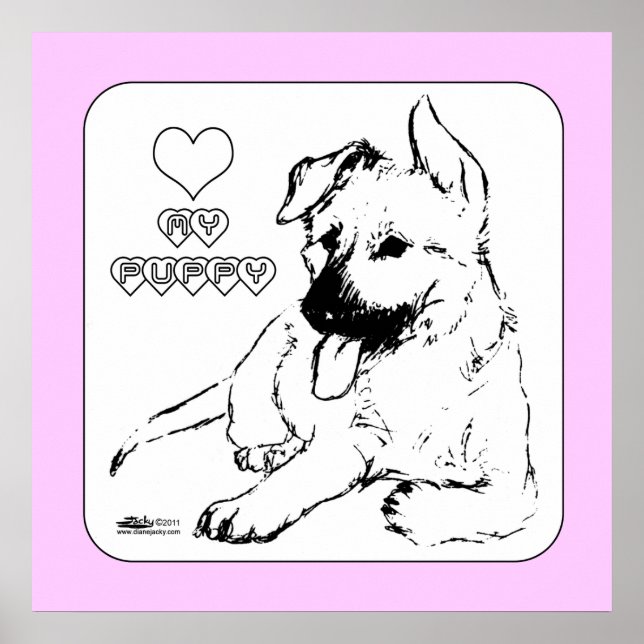 Puppy Love Poster (Front)