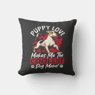 Puppy Love the Coolest Dog Mum! My Mum Is Cool Dog Cushion
