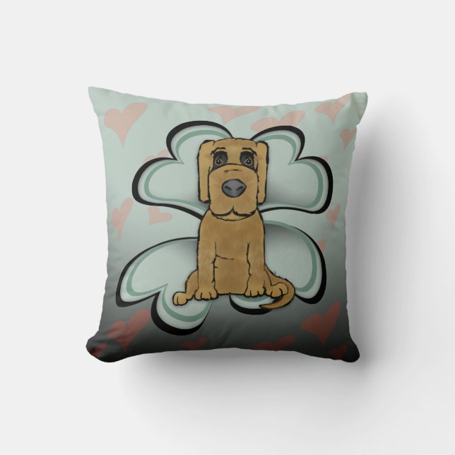 Puppy Love Throw Pillow (Front)