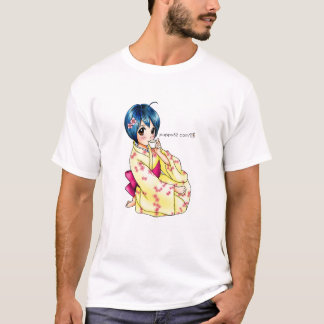 Puppy Love Yukata Girl T-Shirt