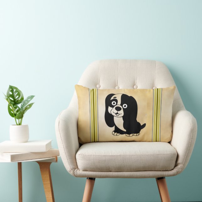 Puppy Lumbar Pillow (Chair)