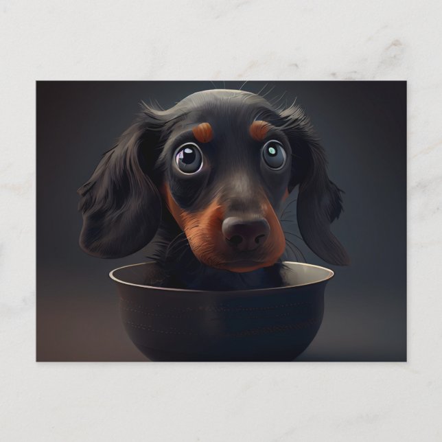 Puppy Miscellaneous Postcards (Front)