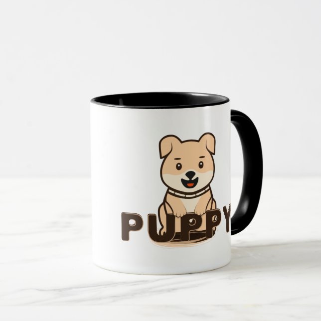 Puppy Mug (Front Right)