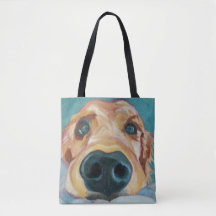 Puppy Nose Tote Bag