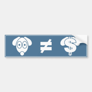 Puppy-Not-Profit Bumper Sticker