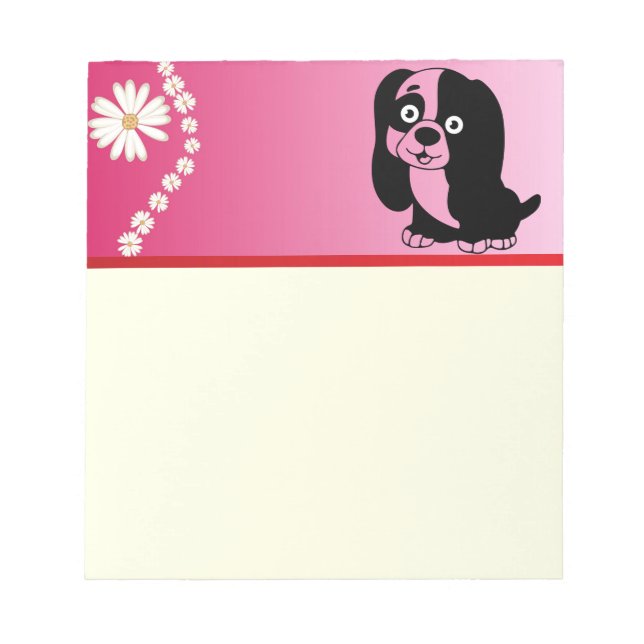 Puppy Notepad (Front)