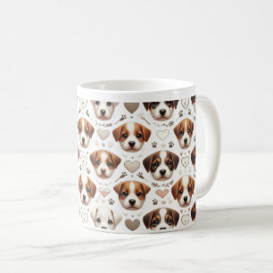 Puppy Paradise: A Celebration of Canine Cuteness  Coffee Mug