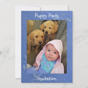 Puppy Party - Invitation