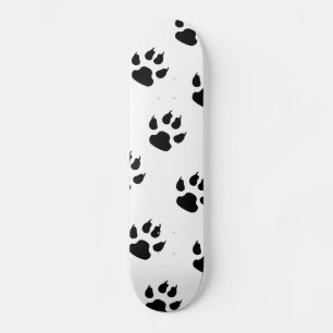 Puppy Paw Prints Skateboard