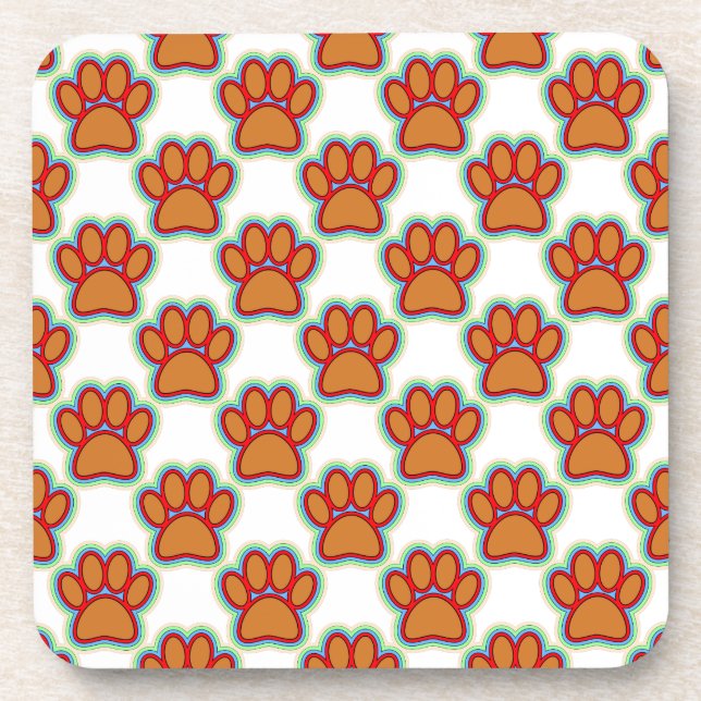 Puppy Paws Coaster (Front)