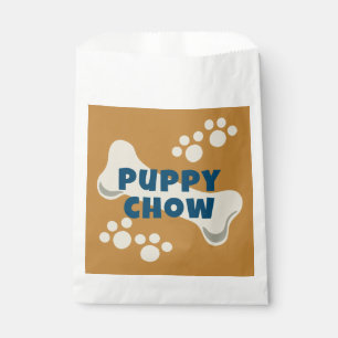 Puppy Pawty Birthday Snack Favour Bag