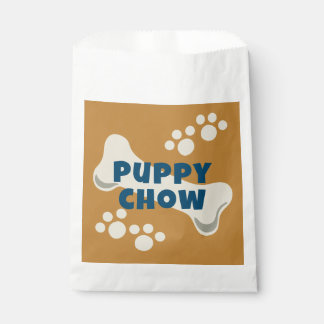 Puppy Pawty Birthday Snack Favour Bag
