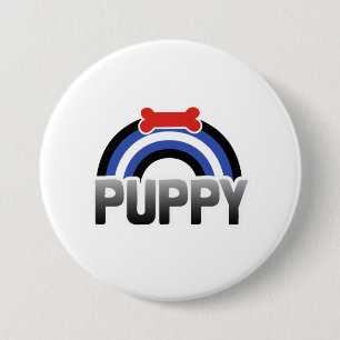 Puppy Play Pride 7.5 Cm Round Badge